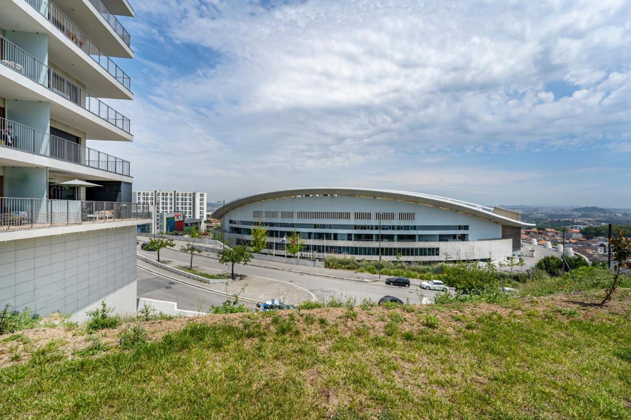 ポルトAntas Park Flat With Poolアパートメント エクステリア 写真